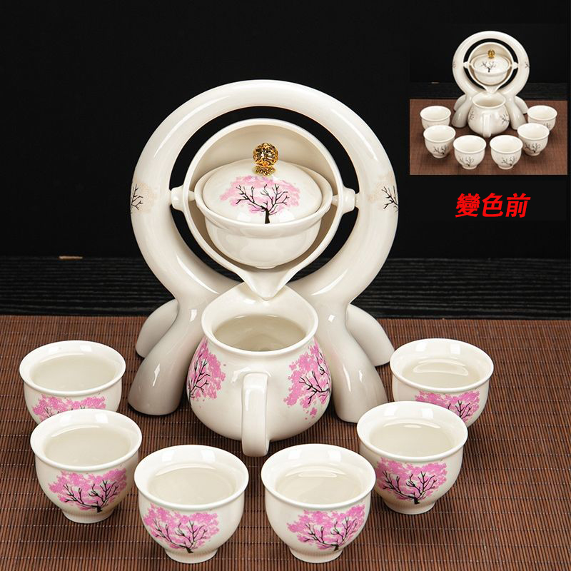 【田島硝子製品】日本賣到缺貨的櫻花變色茶具, 数量46組限定入荷!